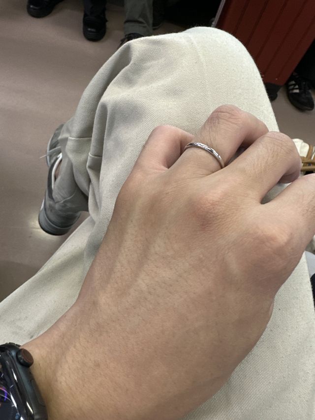 到着してすぐにつけ始めました。