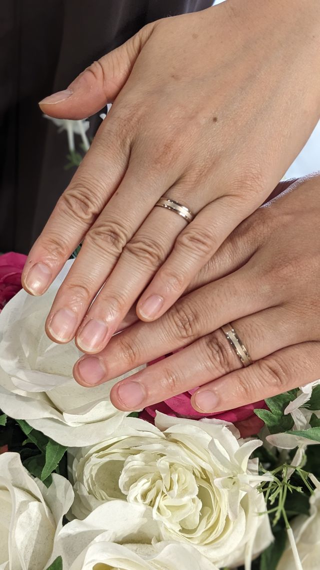 合わせで撮影してもらいました！