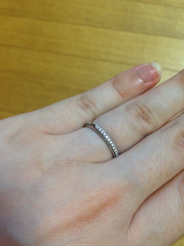 キラキラしてます。