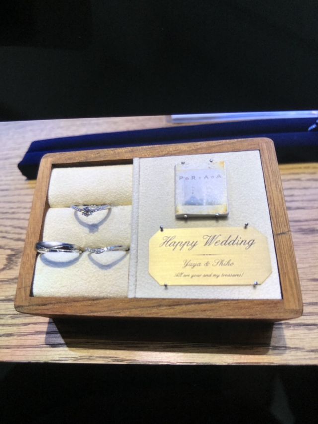 とても素敵な指輪でした