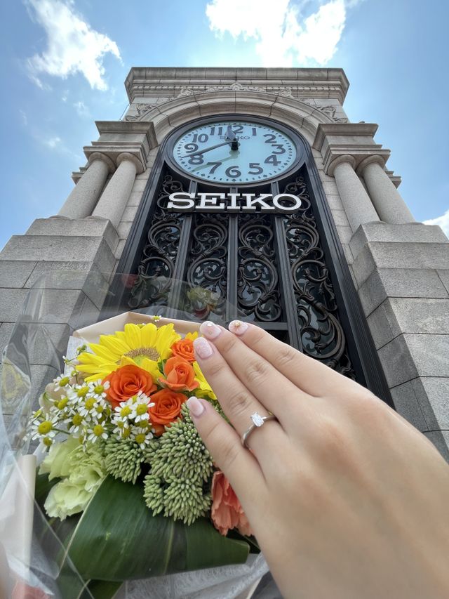 銀座和光時計台とセット