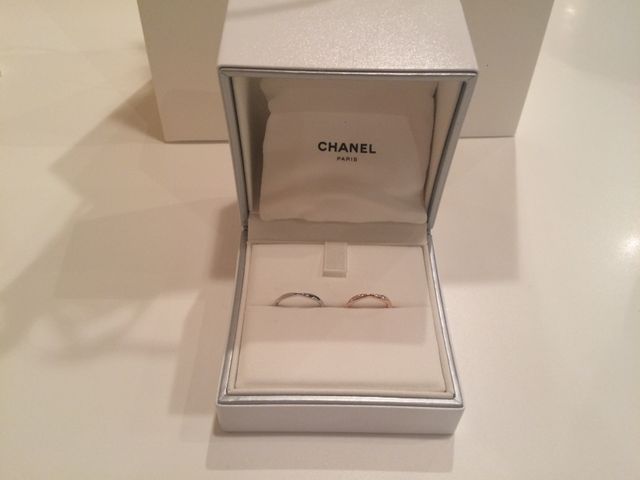 右が私のもので、左が旦那のものです。