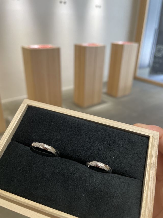 祈結を両側ホーニング加工してもらいました。