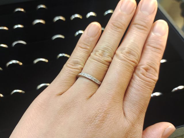 お気に入りのエタニティリング