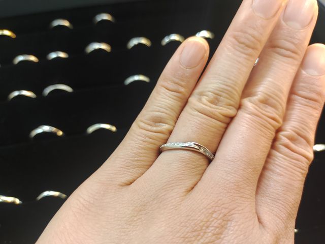 一番売れ筋の指輪だそうです