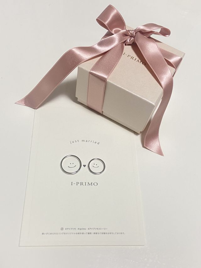 結婚指輪を購入しました！！デザイとても気に入っています♪