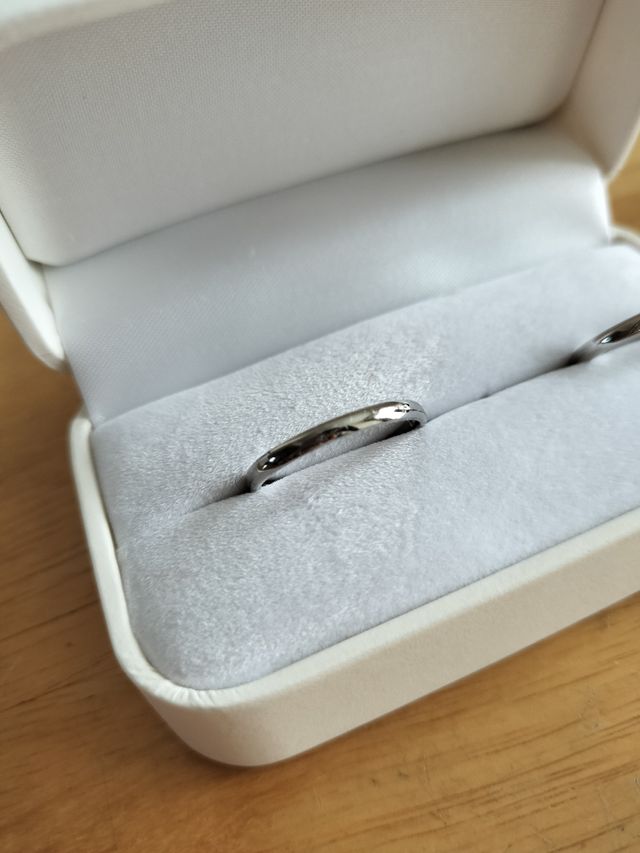 メンズ
2.2mm幅、内丸加工