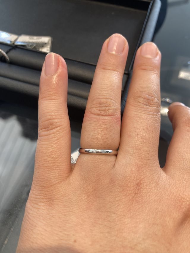 デザイン豊富で選び放題でした。
接客も最高でした(^^)