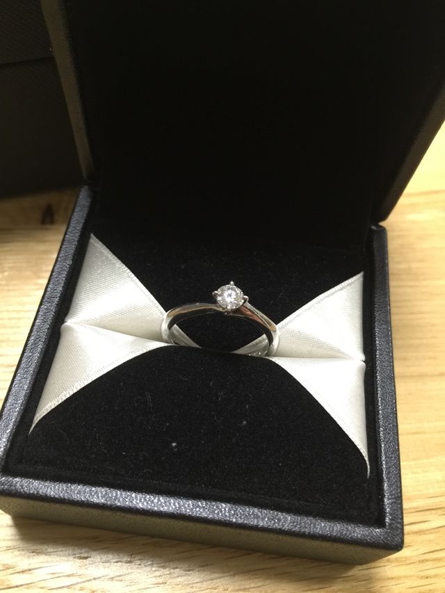 ダイアモンドの輝きがお気に入り