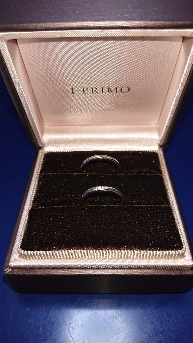 ケイローンという結婚指輪を購入しました。