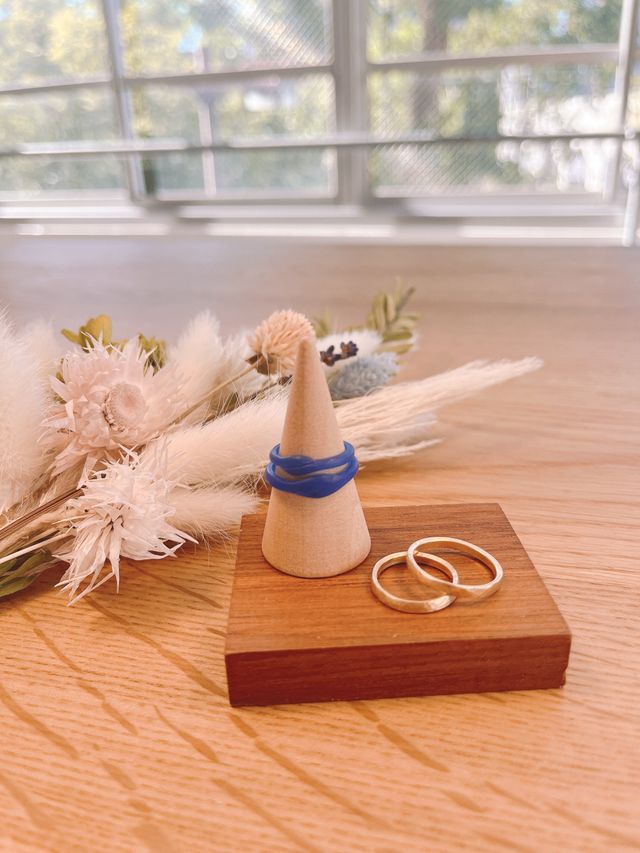 完成前(ワックスの状態)＋サービスのペアリング