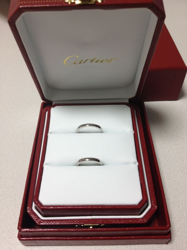 カルティエの結婚指輪