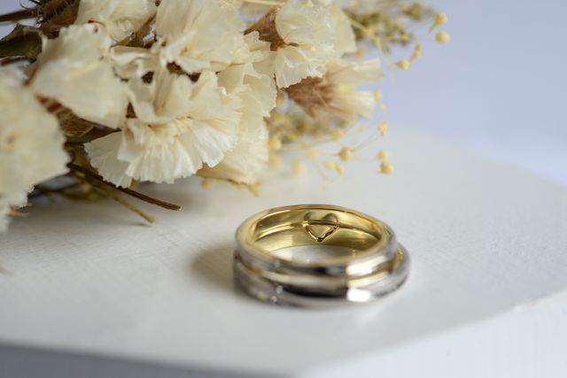 内側にハートの刻印