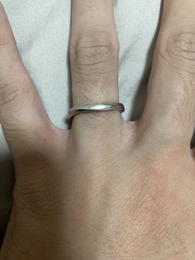 ウェーブの指輪