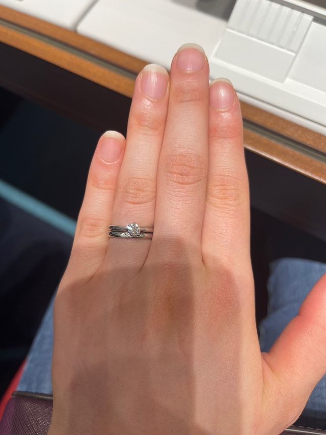 たくさん試着させていただきました。