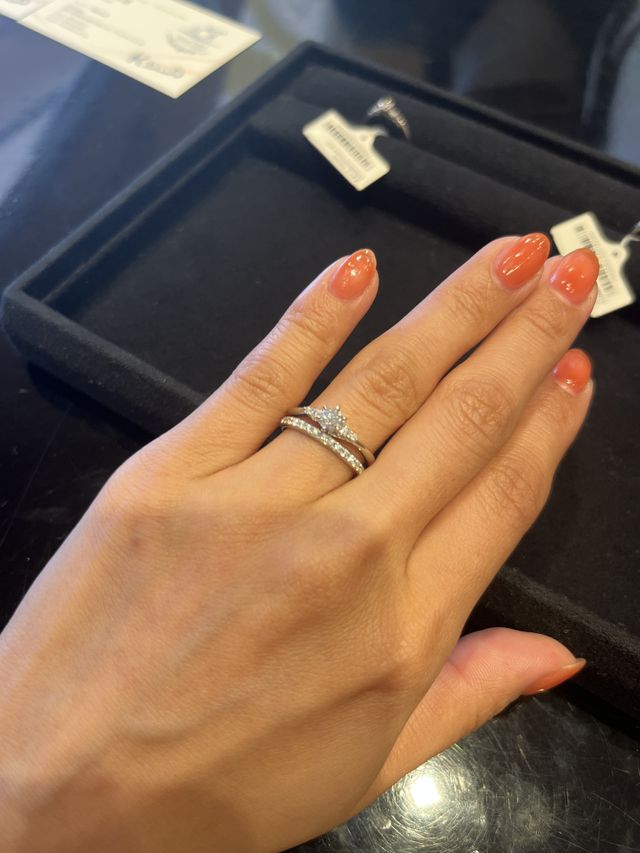 セットでつけた時のイメージです。