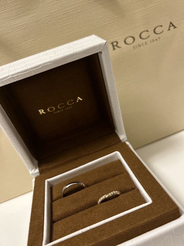 イエローゴールドリング
シルバーリング