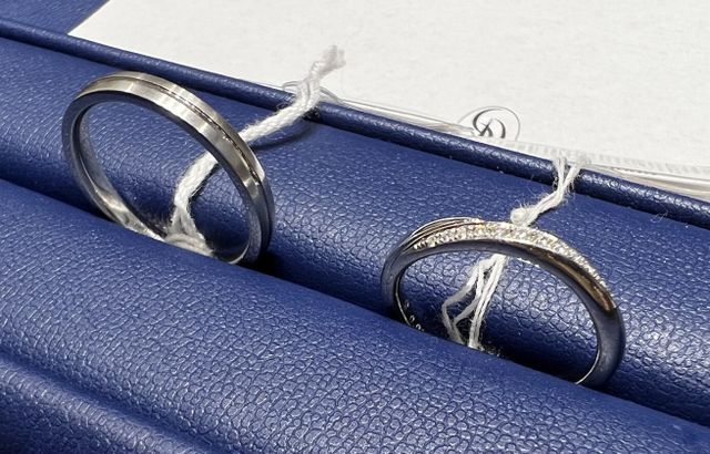 形は違いますが、刻印を合わせました。