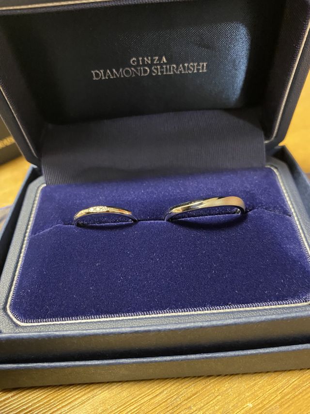 女性用指輪は465Mダイヤポイント