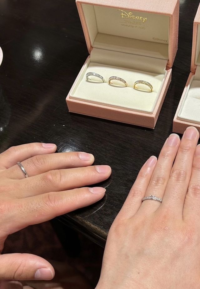 ミッキーの指輪