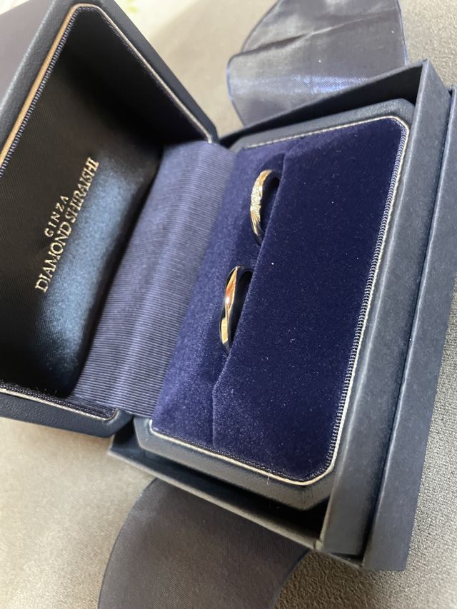 ダイヤの輝き方がすごく綺麗です