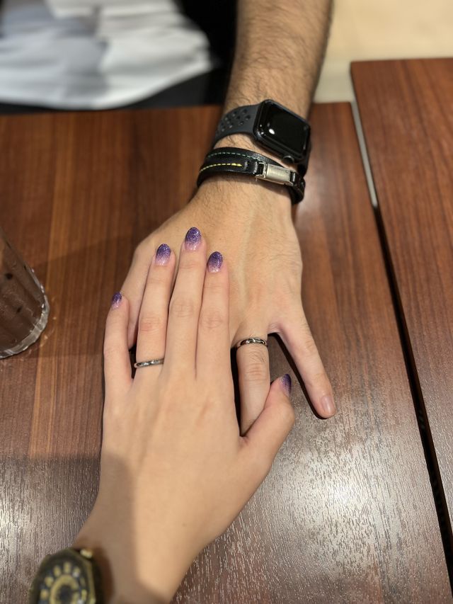 男女共に石なしのストレート甲丸
価格とアフターサービスを重視