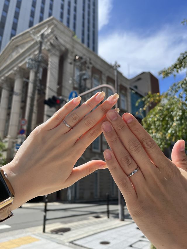 リンクしたデザインがとてもお気に入りです！