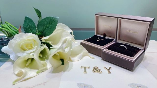 指輪の単品それぞれの写真です。