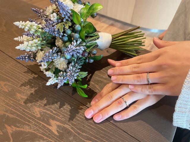 プラチナをクリア仕上げ。手作りで愛着が湧きました！