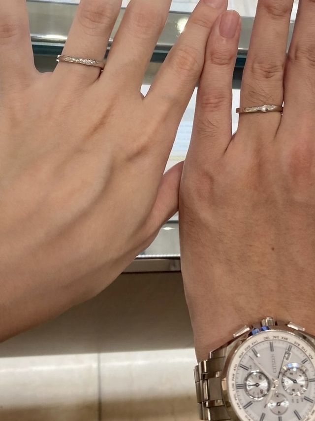 着用写真です。