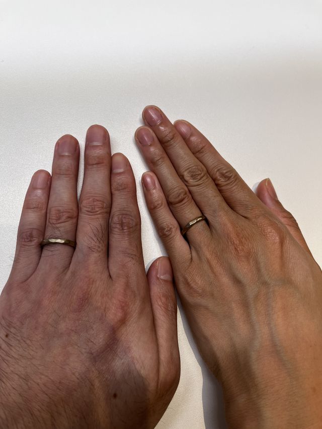 シャンパンゴールドの色味がとても気に入った！