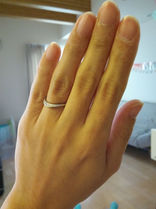 結婚指輪。