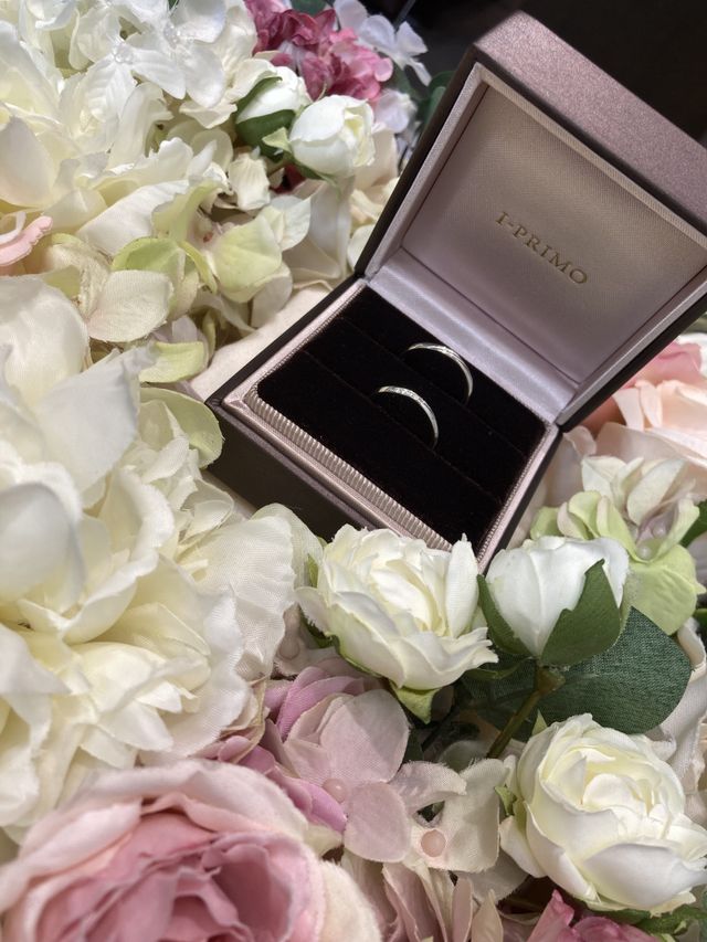 箱も可愛くて店舗で写真が撮れました。