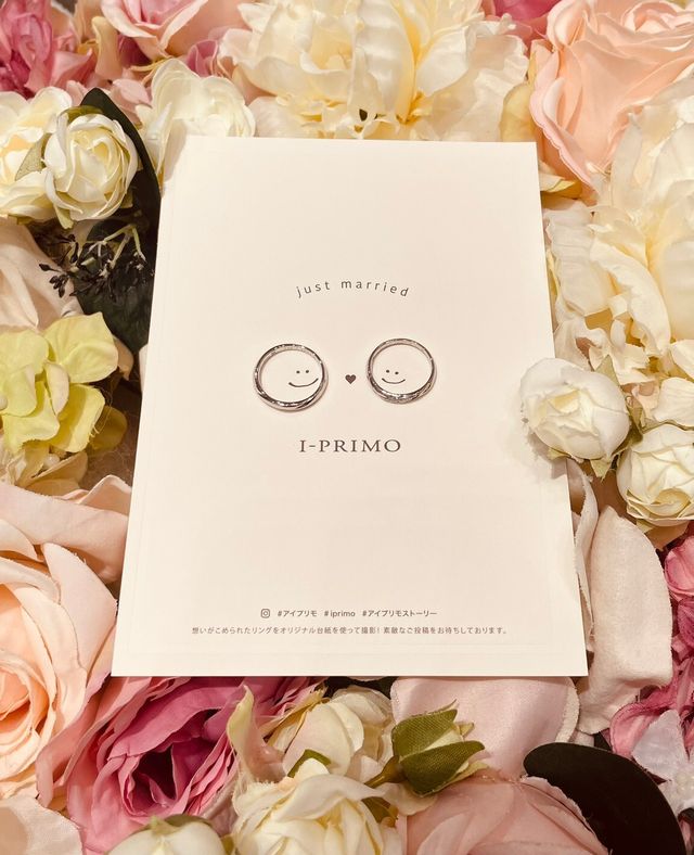 シンプルで着け心地がいいリング。