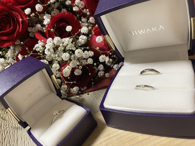 婚約指輪と結婚指輪