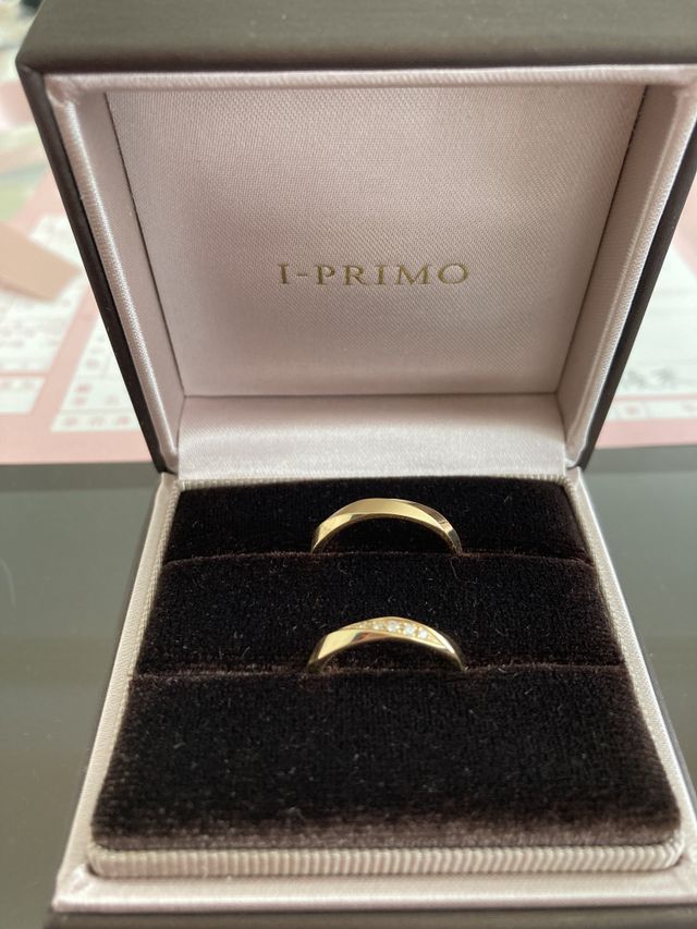 購入後、着用前の写真