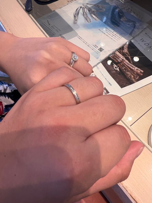 結婚指輪と婚約指輪