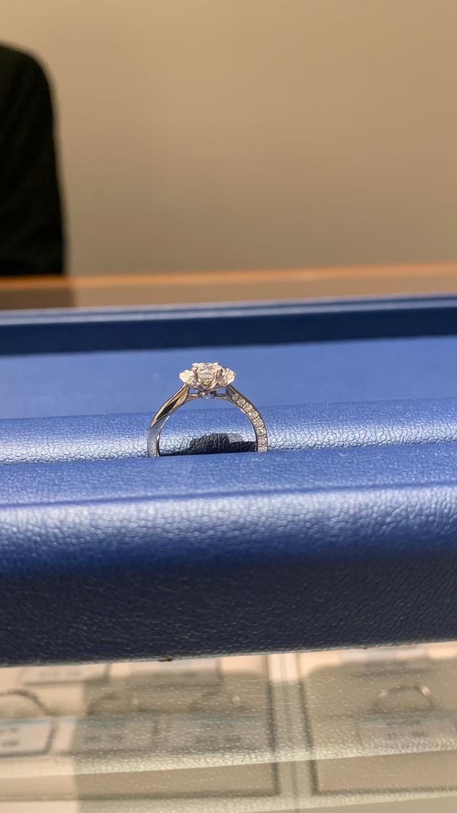 指輪が完成した日の写真