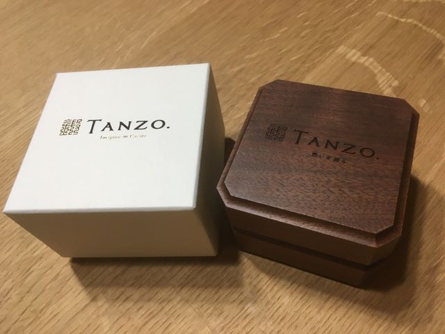 木製指輪ボックス