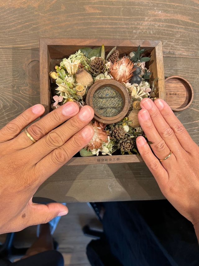 小麦肌に合うK18YGにしました