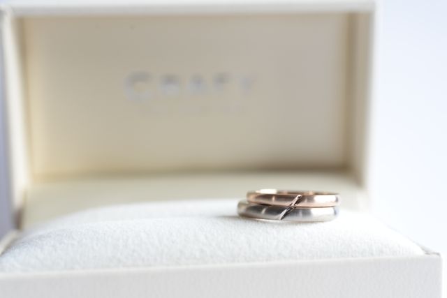 作成した場所で、カメラマンに撮ってもらった写真です