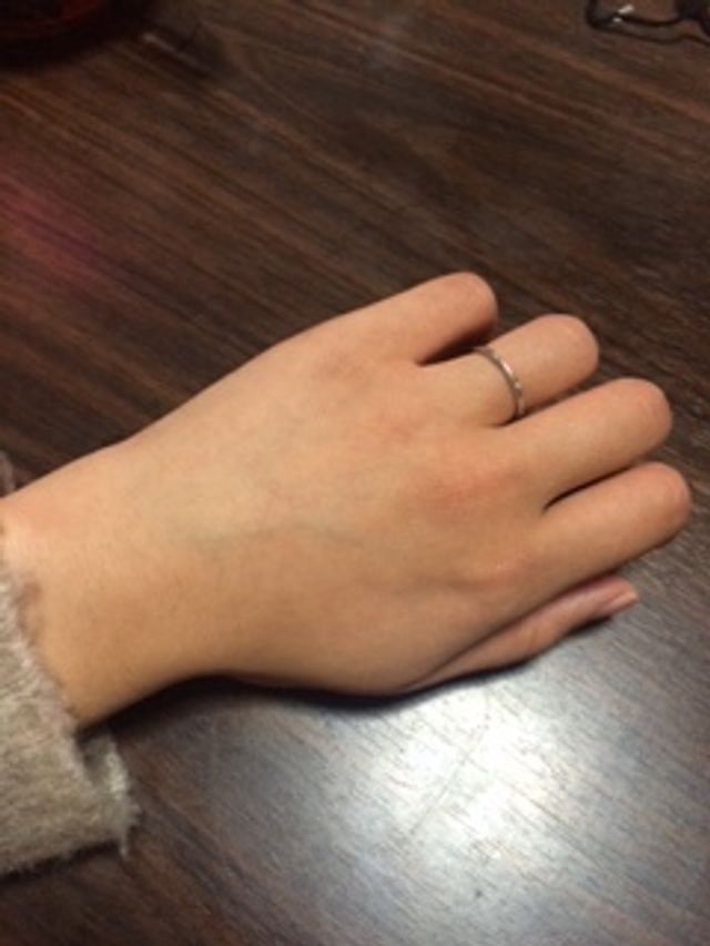 細すぎず太すぎない、理想的な太さ！