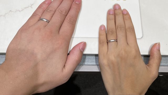 店員さんが気さくな方で、指輪選びが思い出に残りました。