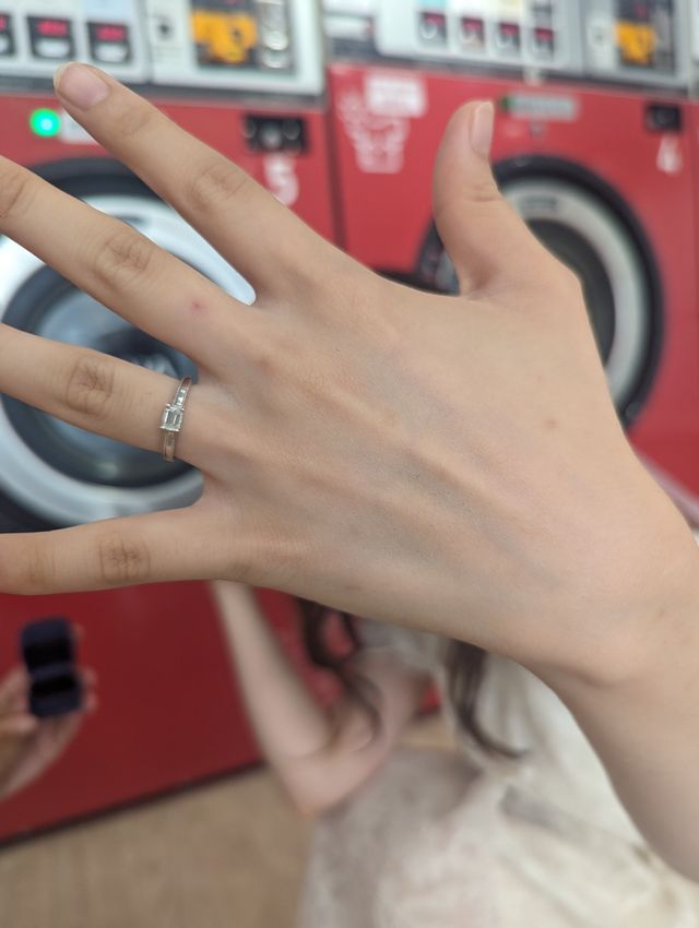 プロポーズしてもらった時の写真です