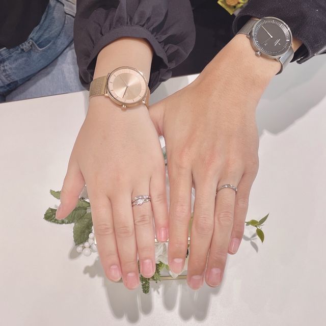 結婚指輪と婚約指輪