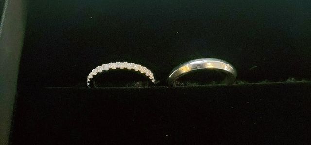 結婚指輪の写真