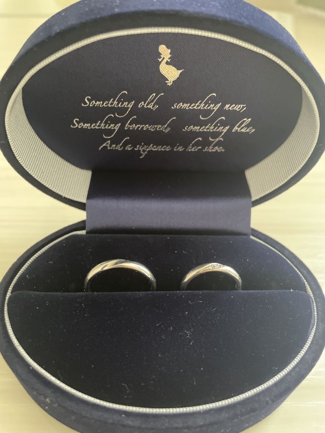 嬉しくてずっと見つめてます…笑