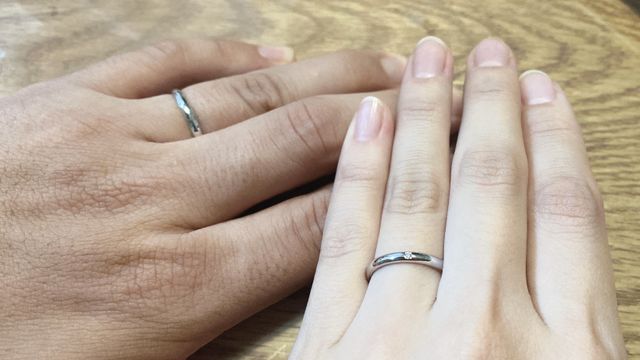 実際に着用した写真です