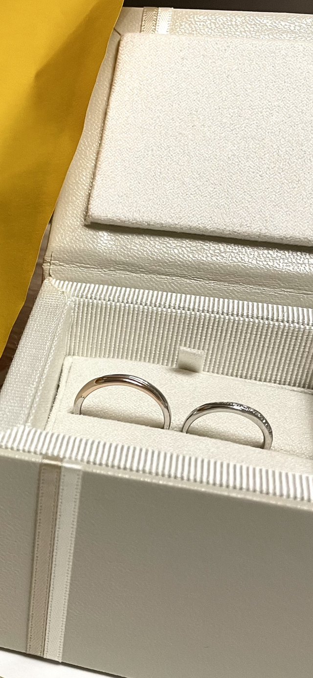 シンプルキュートなリング
ワンアクセントのオシャレリング