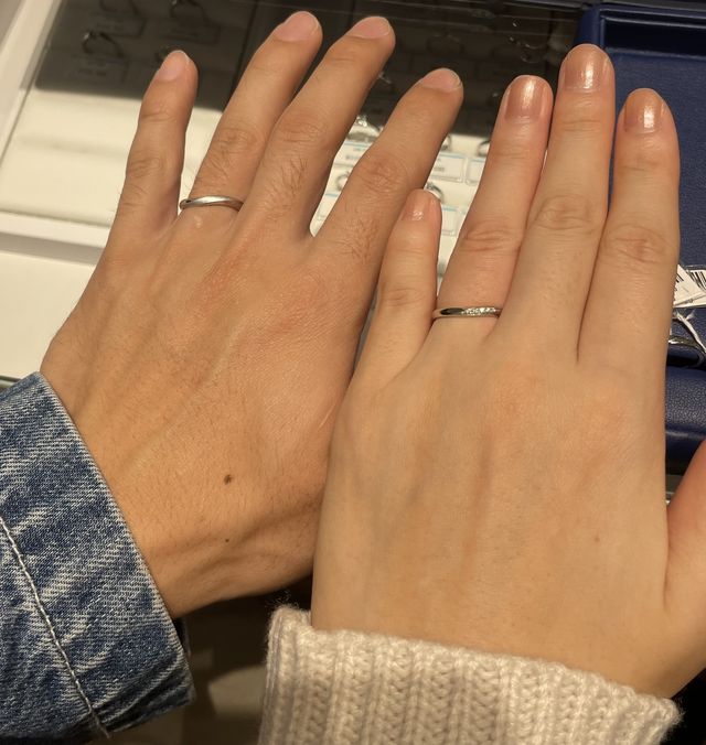 購入した指輪です